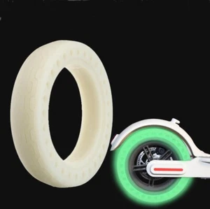 Electric Scooter Tire 8.5" Fluorescent Green Solid Rubber Xiaomi M365 - Picture 1 of 4