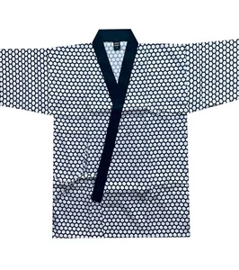 Popular Abrigo de Chef de Sushi Chaqueta de Chef de Sushi Abrigo de Chef Uniformes de Restaurante Japonés - Imagen 1 de 2