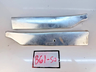 OEM 1960 Chevy Impala Pair Lower Grille Trim Filler Splash Shield Molding B61-50 - Image 1 of 4