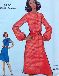 Vintage 8316 Vogue Misses Dress Pattern sz 12 Bust 34" UNCUT - Picture 1 of 3