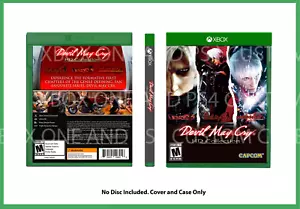 CUSTM REPLACEMENT CASE Devil May Cry HD Collection XBOX NO DISC SEE DESCRIPTION - Picture 1 of 2