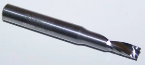 3/16" (.1875") CARBIDE SINGLE O FLUTE ROUTER FOR HARD PLASTIC ONSRUD 63-717 - Picture 1 of 2