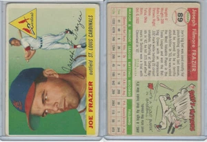 Topps Baseball 1955, #89 Joe Frazier radiocontrol, St. Louis Cardinals - Imagen 1 de 1