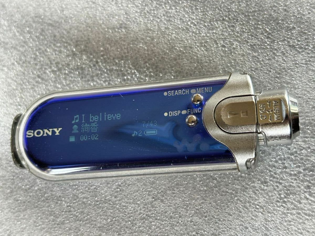 NW−S603 ソニーウォークマン ブルー 美品 美品 SONY ウォークマンNW S603 ブルー WALKMAN - メルカリ