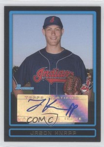 2009 Bowman Draft Retail Prospects Auto Jason Knapp #BPA-JK Auto