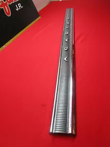 1964 PONTIAC ACADIAN BEAUMONT SPORT DELUXE TRUNK LID MOLDING TAIL TRIM VERY RARE - Picture 1 of 12