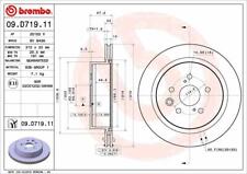 Brake disc BREMBO 09.D719.11 for LEXUS GS (_L1_) 3.5 2012-2018