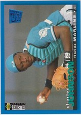1995 Collector's Choice SE Blue Charles Johnson #135 Florida Marlins Baseball