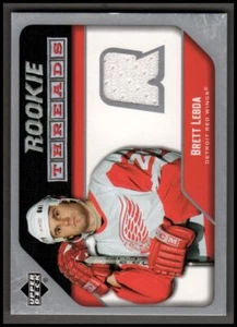 Camiseta deportiva 2005-06 Upper Deck Rookie Threads #RTBL Brett Lebda - casi nueva-como nueva - Imagen 1 de 2