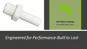 3 Pack RO Stem Adaptor Water Fitting 3/8" Stem x 3/8" NPTF - Picture 1 of 1