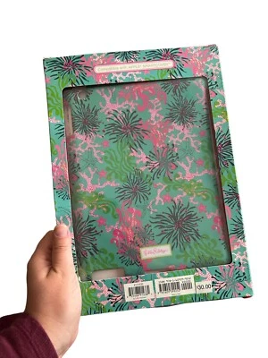 Lilly Pulitzer iPad Cover Dirty Shirley 2 ipad 3rd gen NIP Blue Pink Green Coral - Image 1 of 3