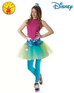 Mad Hatter Girls Dress Book Day Wonderland Kids Costume Size Small Size 10-12 - Picture 1 of 5
