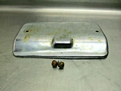 1986 Suzuki Intruder 700 VS700 Starter Cover Chrome - Image 1 of 4