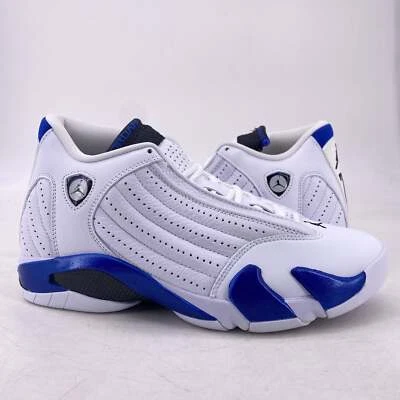 Air Jordan 14 Retro "WHITE HYPER ROYAL" 2020 - Talla 8 - 487471 104 (12273-29) Foto 1 de 4