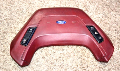 FORD BRONCO 2 II STEERING HORN BUTTON PAD WHEEL OEM 80s UNCLEANED USED - Image 1 of 4