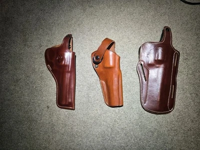 Leather Holsters For Ruger Redhawk. - Image 1 of 2