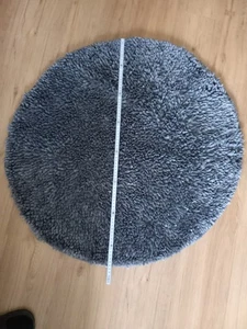 Badteppich rund In Grau - Bild 1 von 3