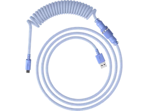 Câble enroulé HyperX USB-C violet clair - Photo 1/8