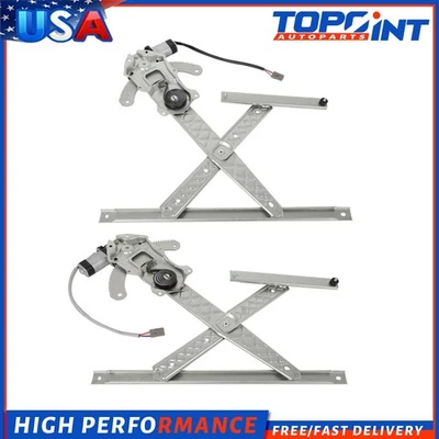 Regulador de ventana eléctrica con motor para Ford F-150 2002-2003 para par delantero Lobo Foto 1 de 4