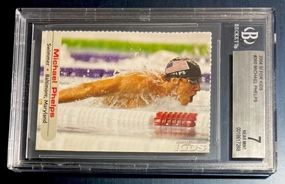 Michael Phelps Rookie 2004 Sports Illustrated para niños EE. UU. RC OLIMPICS BGS 7 Foto 1 de 2