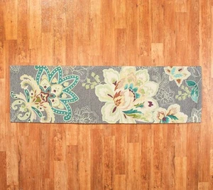 Home by SHR Floral Paisley 2'x8' Läufer in Grau - Bild 1 von 2