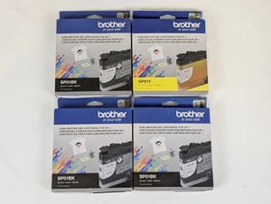 Brother Genuine SUBLIMATION INK CARTRIDGES SP01BK & SP01Y 4-Pack Total - Picture 1 of 8