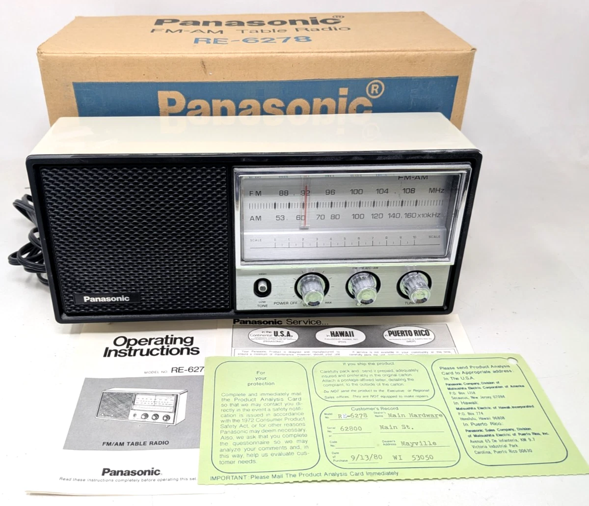 panasonic re radio products for sale | eBay