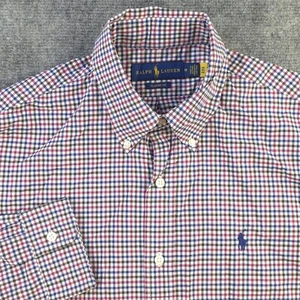 Camisa Ralph Lauren Mediana Calce Clásico Manga Larga Con Botones Multicolor Cuadros - Imagen 1 de 9