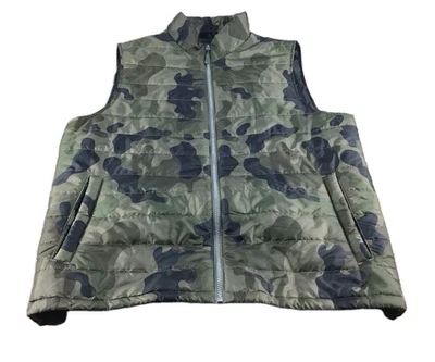 Colete Masculino Sonoma Goods For Life Tamanho Médio Camuflagem Zíper Completo Novo - Imagem 1 de 4
