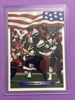 1992 All World - Ronnie Harmon #191 San Diego Chargers - Image 1 of 2