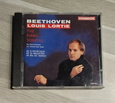 *L. Lortie* Sonatas para piano Beethoven #8, 21, 26 Pathetique, Waldstein, Les Adieux Foto 1 de 3