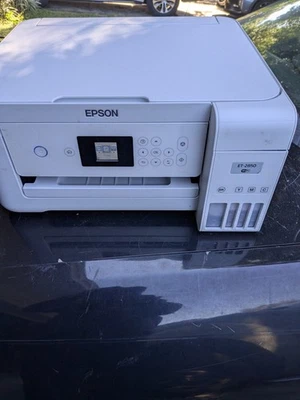 Epson EcoTank ET-2850 Wireless Color All-in-One Printer - Black - Image 1 of 4
