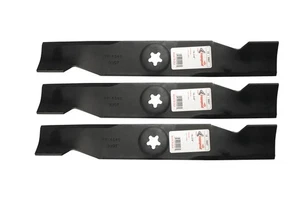 3 Rotary® 9907 Mähmesser für AYP® 173920 180054 Husqvarna® 575938201 48" Deck - Bild 1 von 6