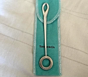 Excelente soplador de varita burbuja de plata esterlina Tiffany & Co. Elsa Peretti Padova - Imagen 1 de 3