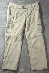 Columbia Titanium Convertible Pants Women’s Beige Size 12 - Picture 1 of 12