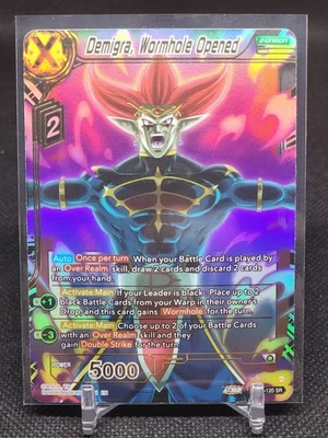 Demigra, Wormhole Opened	BT25-120	SR Dragon Ball Super Card Masters - Image 1 of 2