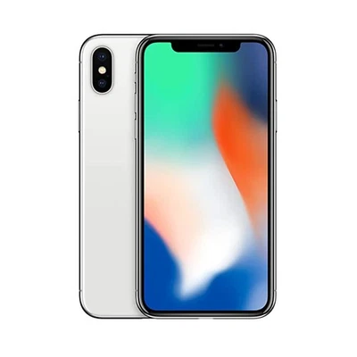 Apple iphone x 256gb silver mqag2ql/a 5.8'' argento [grade b] - Immagine 1 di 4