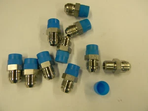 Neu DK-Lok KMC8T-6N-S 316SS Stecker Adapter 1/2"" JIC (Flare) auf 3/8"" Stecker NPT F4 - Bild 1 von 4
