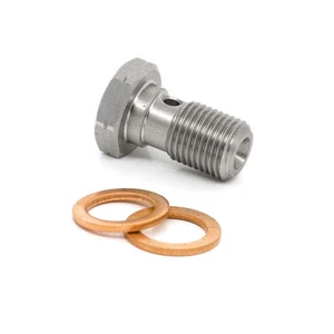 HEL PERFORMANCE Banjo Bolt Single Stainless Steel M8 x 1.25mm - Picture 1 of 1