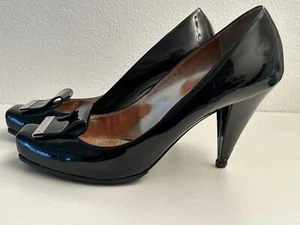 ☆ Dolce & Gabbana ☆ Original Pumps Leder schwarz Hochglanz Gr EU 39 - Bild 1 von 4