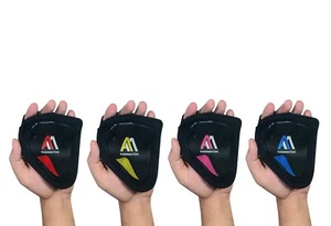 PASTIGLIE GRIP PALESTRA FITNESS SOLLEVAMENTO PESI CROSSFIT ALLENAMENTO BODYBUILDING GRIP PAD - Foto 1 di 18