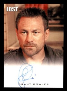2010 Rittenhouse Lost: Archives Grant Bowler Authentic Autograph Card 