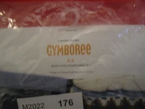 Gymboree Boys Socks Size 6-8 2 Pair Christmas Winter Socks Navy Blue NWT - Picture 1 of 10