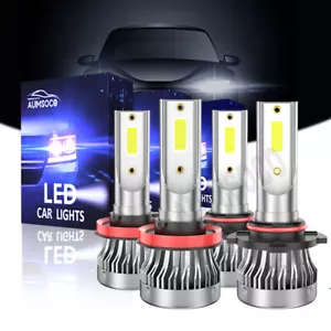 For Saturn Relay Van 4-Door 2005-2007 LED Headlights High Low Bulbs Xenon White - Picture 1 of 13