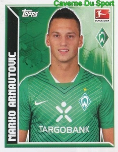 082 MARKO ARNAUTOVIC AUSTRIA WERDER BREMEN STICKER BUNDESLIGA 2012 TOPPS - Picture 1 of 1