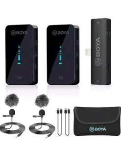 BOYA BY-XM6 S4 2,4 GHz kabelloses Zweikanal-Mikrofonsystem - Bild 1 von 6