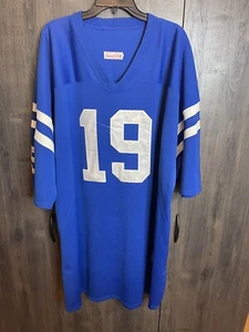 Camiseta deportiva Mitchell & Ness Baltimore Colts Johnny Unitas 1970 retro #19 adulto 56 - Imagen 1 de 11
