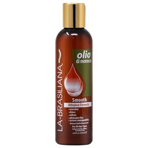 La Brasiliana Olio Argan Oil Smooth Advance Formula 4.23oz w/Free Nail File - Picture 1 of 2