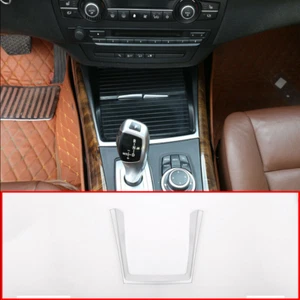 Para BMW X5 E70 2008-13 ABS cromado interior portavasos de agua borde decorativo - Imagen 1 de 11