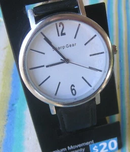 SHARP GEAR (BRAND) WATCH S661 - CHROME NEW - Picture 1 of 3